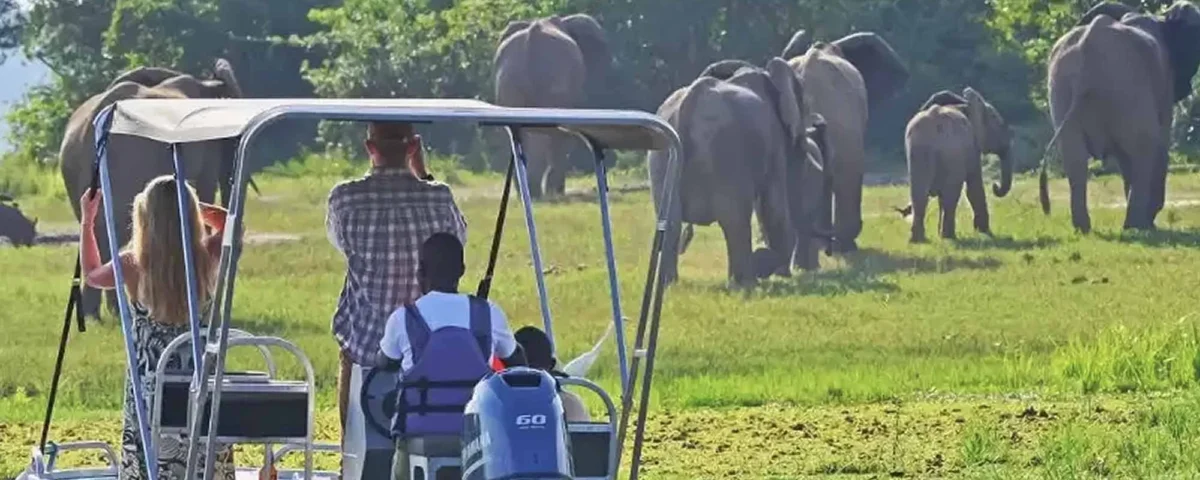 Kazinga Channel Boat Cruise in Queen Elizabeth National Park