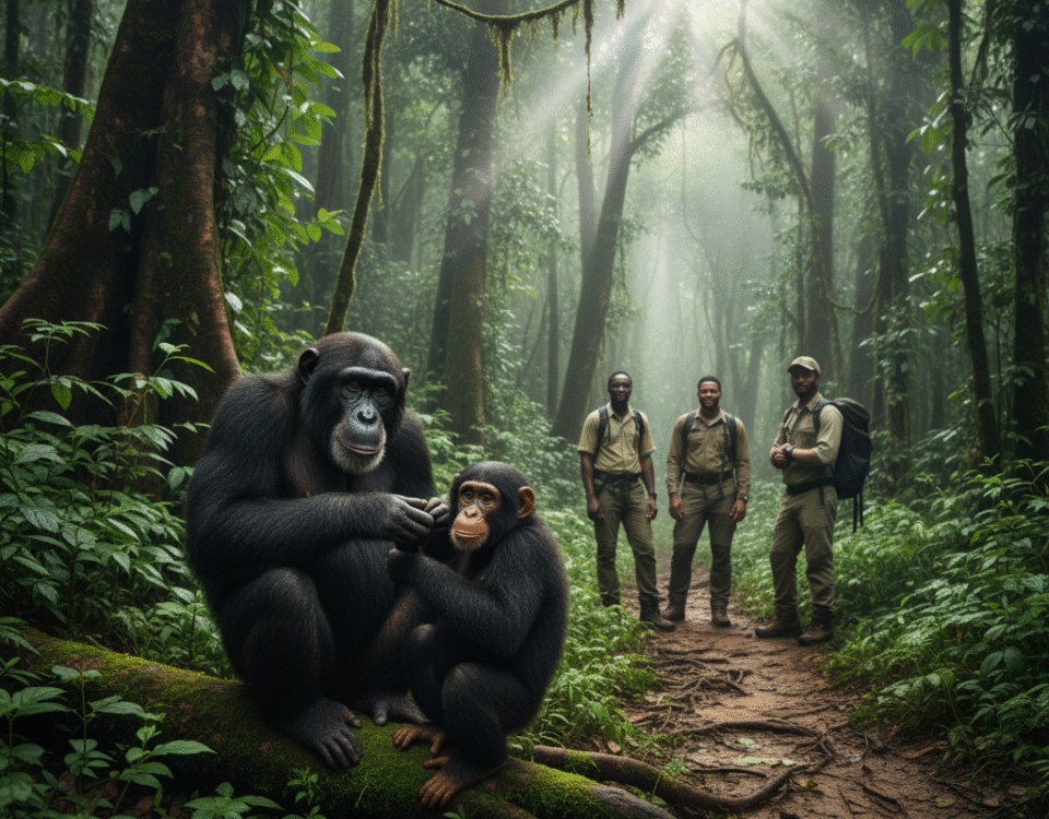 Are Professional Guides Available for Chimpanzee Tracking