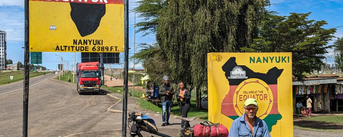 Can I cross the Equator in Kenya.